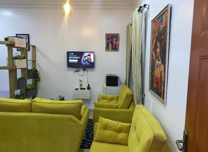 Cozy Studio Unit In Lekki Phase 1 - Kitchen, 24-7 Light, Wifi, Netflix Apartment ลากอส ภายนอก รูปภาพ